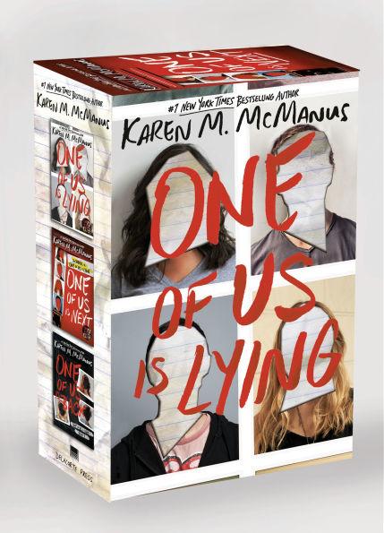 One of Us Is Lying Series Paperback Boxed Set                                                                                                         <br><span class="capt-avtor"> By:McManus, Karen M.                                 </span><br><span class="capt-pari"> Eur:34,13 Мкд:2099</span>